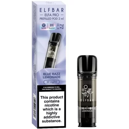 Blue Razz Lemonade Elf Bar Elfa Pro Pods (x2)