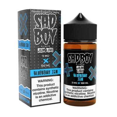 Sadboy E-Liquid | Blueberry Cookie - Nicotine#6mg>3mg>0mg