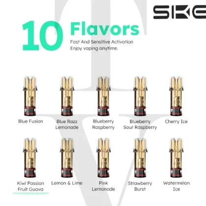 SKE CRYSTAL PLUS PRE-FILLED PODS (PACK OF 2)