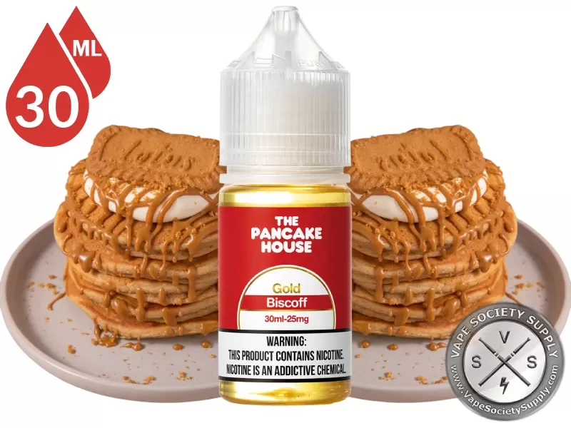 Gold Biscoff by The Pancake House Salt 30ml