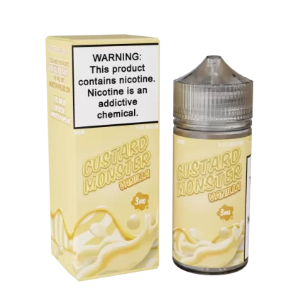 Custard Monster - Vanilla - 100ML E-Liquid - 0MG