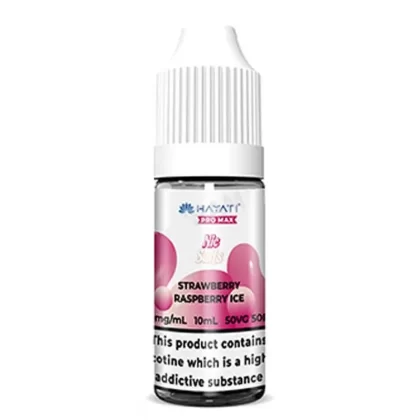 Hayati Pro Max Strawberry Raspberry Ice Nic Salt Vape Juice - 20mg