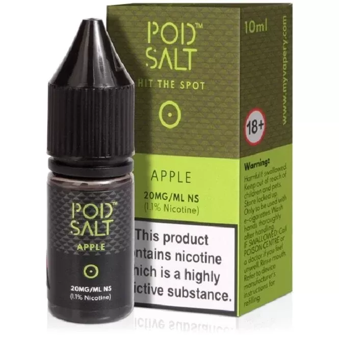 Pod Salt Apple Nicotine Salt E Liquid (10ml)