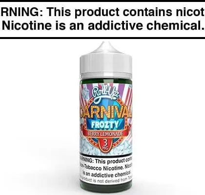 BERRY LEMONADE FROZTY BY JUICE ROLL UPZ CARNIVAL 100ML - Vapejuice