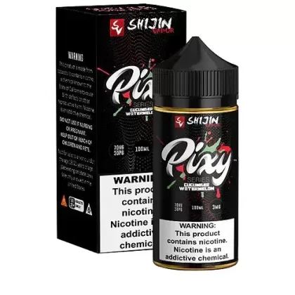 Shijin Pixy Cucumber Watermelon Vape e-Liquid 100mL - Beyondvape