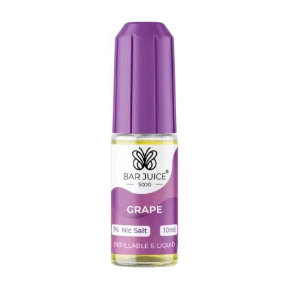 Grape Nic Salt by Bar Juice 5000 - 10mg - Vape Product (C6D960)