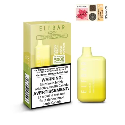 ELF BAR 5000 – MANGO PEACH