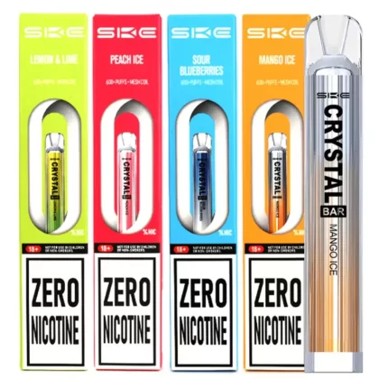 SKE Bar 600 ZERO NICOTINE Prefilled KIT - Tobacco