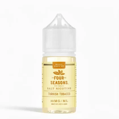 Four Seasons Turkish Tobacco Salt Nic 30mL – Rich Latakia