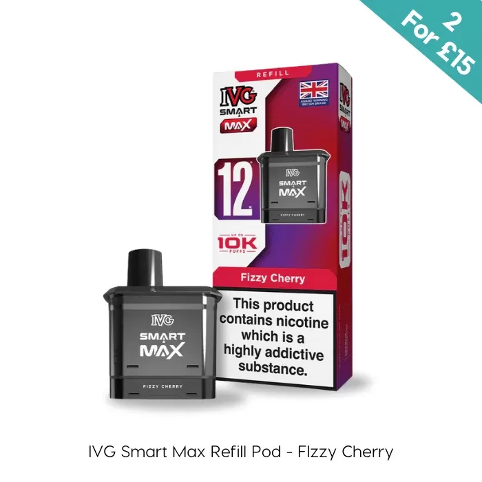 Fizzy Cherry – IVG Smart Max 10K Refill Pod
