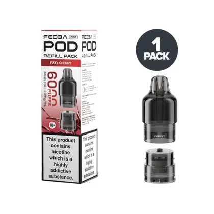 Fizzy Cherry Feoba Pro 6000 Prefilled Pods