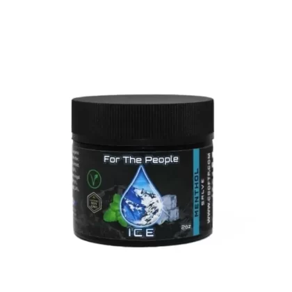 For The People Dark Unrefined Menthol Salve Topical - choose strength#600mg>1200mg~quantity buy-save#1 Jar>2 Jars>5 Jars
