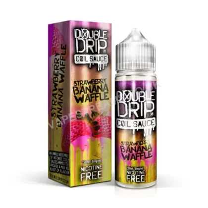 Strawberry & Banana Waffle by Double Drip Short Fill