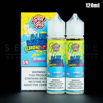 Finest – Sweet and Sour – Blue Berries Lemon Swirl Eliquid 120ml