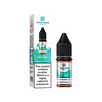 Crystal Prime 7000 Nic Salts 10ml Box of 10 - Blueberry Cherry Cranberry / 10mg