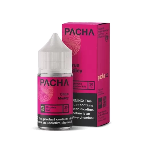 Pacha Salt E-Liquid – Citrus Medley – 30ml