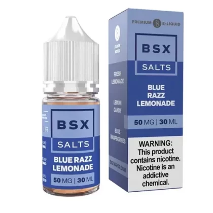BSX Blue Razz Lemonade Salts 30ml E-Juice - Vape Product, Vape Product