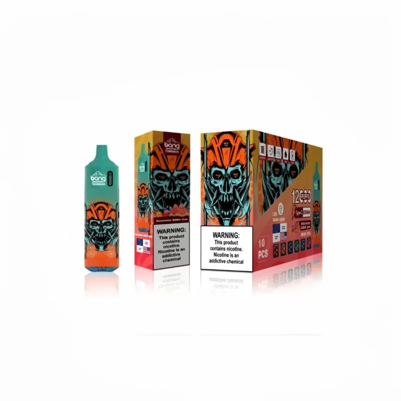Bang Tornado 12000 Puffs Disposable Vape Mesh Rechargeable - Image 2