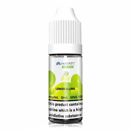 Lemon Lime By Hayati 10ml Nic Salt - Nicotine Strength#10mg (Salt)>20mg (Salt)