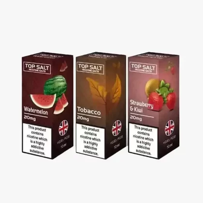 Top Salt Nic Salt E-Liquid - Pack of 10 - Heisen Berg / Strength 10mg