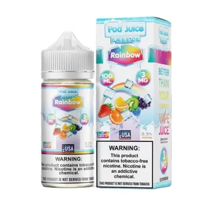Pod Juice Rainbow Freeze TF 100ml Vape Juice - Eightvape