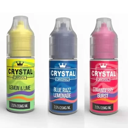SKE Crystal Nic Salt E-Liquid - Pack of 10 - VMT Ice / 10mg