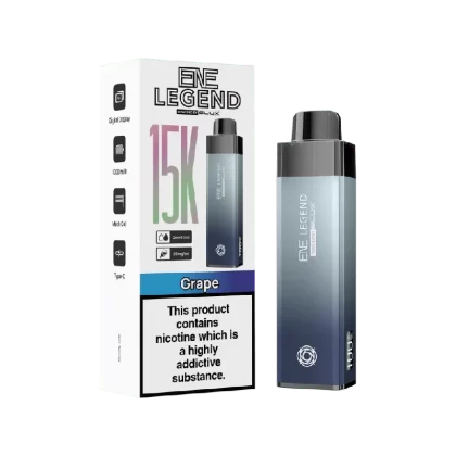 Elux ENE Legend 15k Prefilled Pod Kit Grape - Nicotine Strength#20mg (1CF0EF)