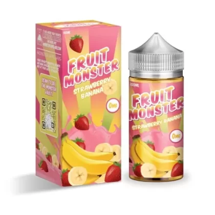 Fruit Monster E-Liquid – Strawberry Banana – 100ml