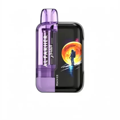AL Fakher Crown Bar Ultra 25000 Puffs LED Display - Random Flavors(Minimum 2 Pieces), Lush Ice; 5mg/ml