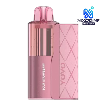 Sour Strawberry YOVO JB50000 Kit Nixodine
