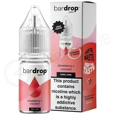 Strawberry Coconut Nic Salt E-Liquid by Bar Drop Salts