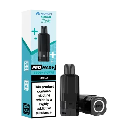 Mr Blue Hayati Pro Max+ Refill Pack - 10mg - Vape Product (EED53C)