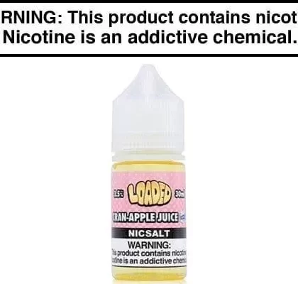 CRAN APPLE ICE BY LOADED NIC SALT 30ML - Vapejuice
