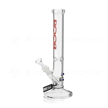 RooR® | Classic Straight Water Pipe | 14″ – 14mm – Red Logo