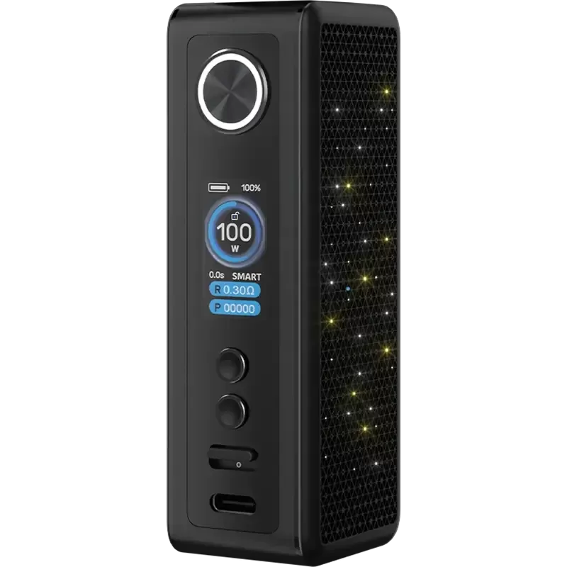 VooPoo Vinci Spark 100 Box Mod - Colour#Black>Blue>Metal Gray>Orange Red Gradient>Rose Red>Silver