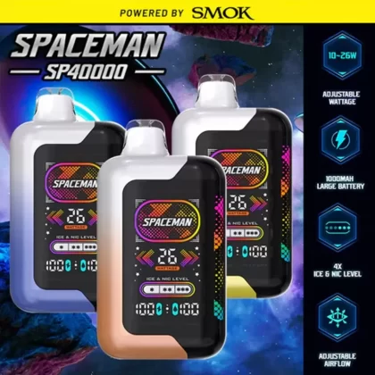 Space Man SP40K Disposable Device - 40,000 Puffs - Lemon Pop