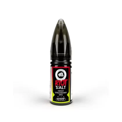 SWEET STRAWBERRY HYBRID NICOTINE SALT E-LIQUID BY RIOT SQUAD SALT