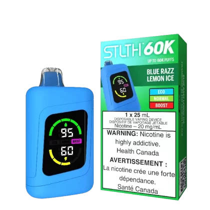 STLTH 60K – BLUE RAZZ LEMON ICE