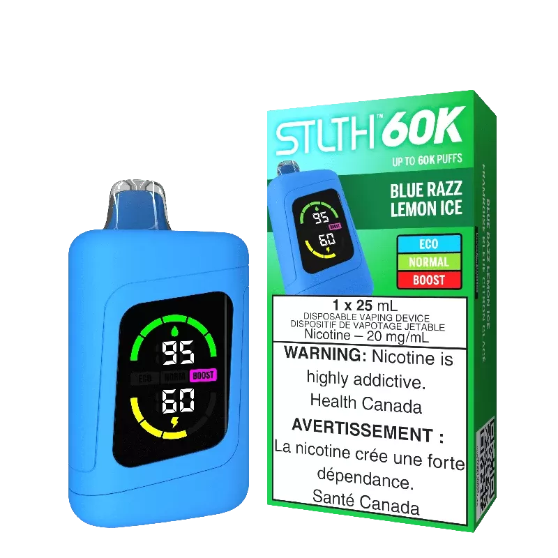 STLTH 60K – BLUE RAZZ LEMON ICE