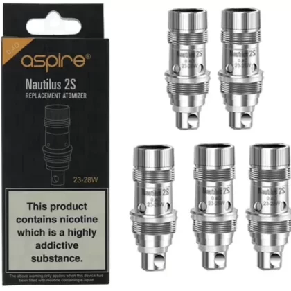 Aspire Nautilus 2S Coils 5 pack - 0.4