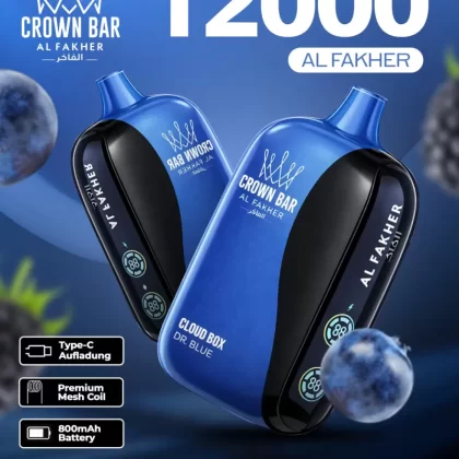 Al Fakher CrownBar Vape 12000 - Crownbar Vape (B30772)