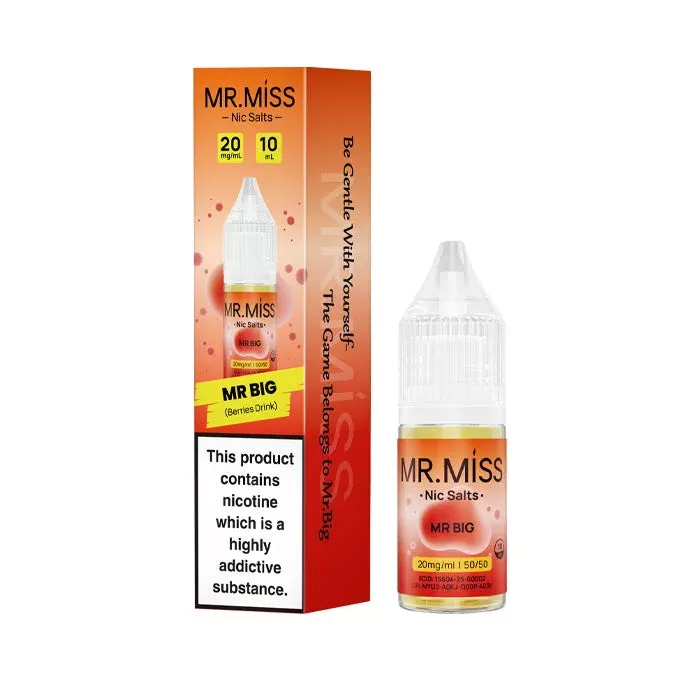 Mr Big Nic Salt by Mr. Miss