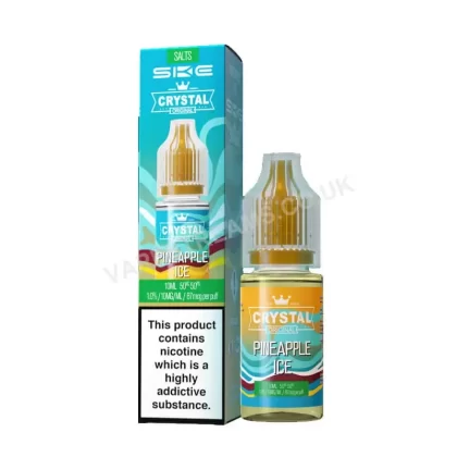 SKE Crystal Pineapple Ice Nic Salt E-liquid - Vapestreams Co