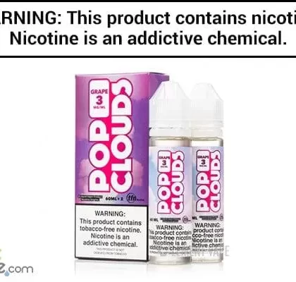 GRAPE BY POP CLOUDS 120ML - Vapejuice