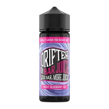Sweet Blueberry Ice By Drifter Bar Juice 100ml Shortfill - Ejuicewarehouse
