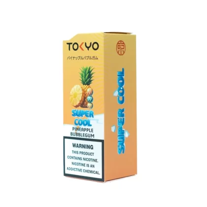 Tokyo Super Cool – Pineapple Bubblegum 30ml (35/50/60 mg) - Vapebar Pk