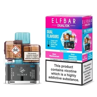Sour Edition Elf Bar Dual 10K Refill Pack - Ecigpremium