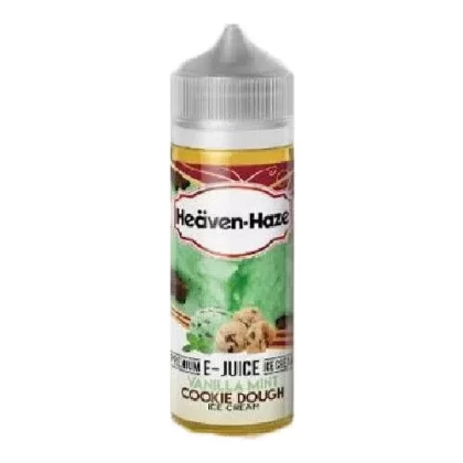 VANILLA MINT COOKIE DOUGH ICECREAM BY HEAVEN HAZE E LIQUID 100ML 70VG