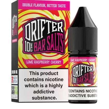 Lime Raspberry Cherry Drifter Bar Salts E-Liquid - 10mg