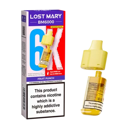 Fruit Punch Lost Mary BM6000 Refill Pack - Vapeshop Co
